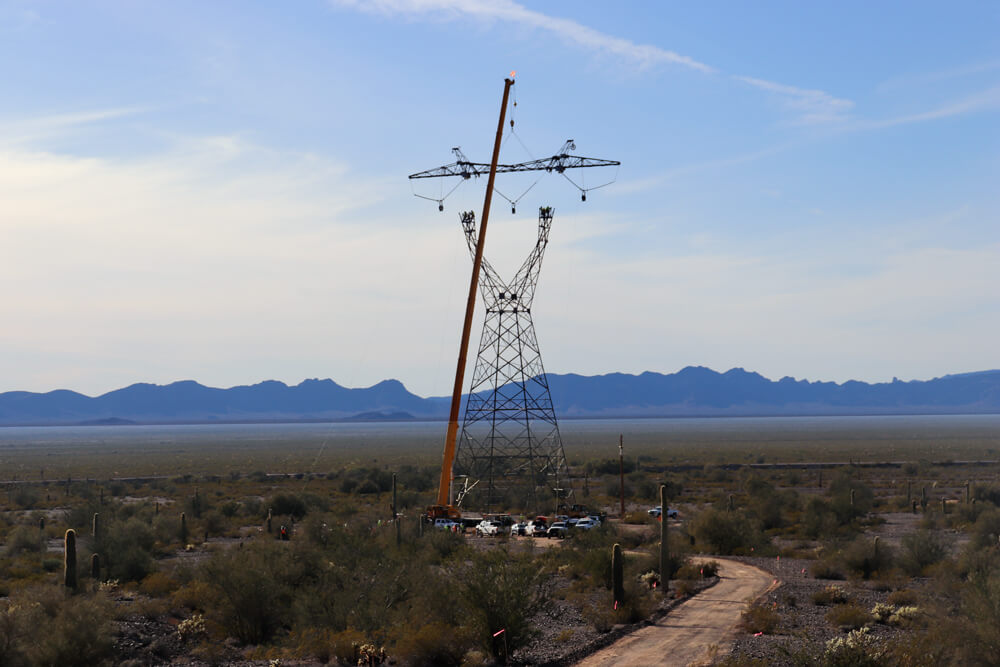 10 West Link Transmission tower