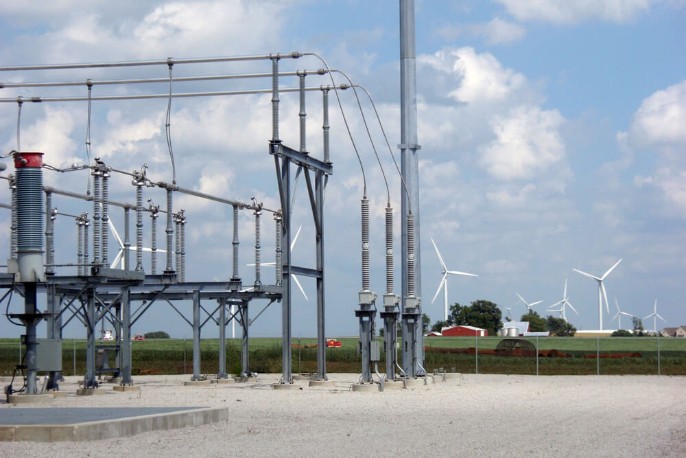 Twin Groves grid interconnection substation