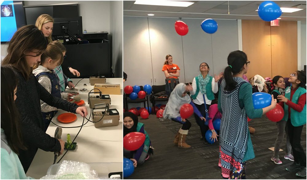 Girl Scouts Get to Know Nuclear