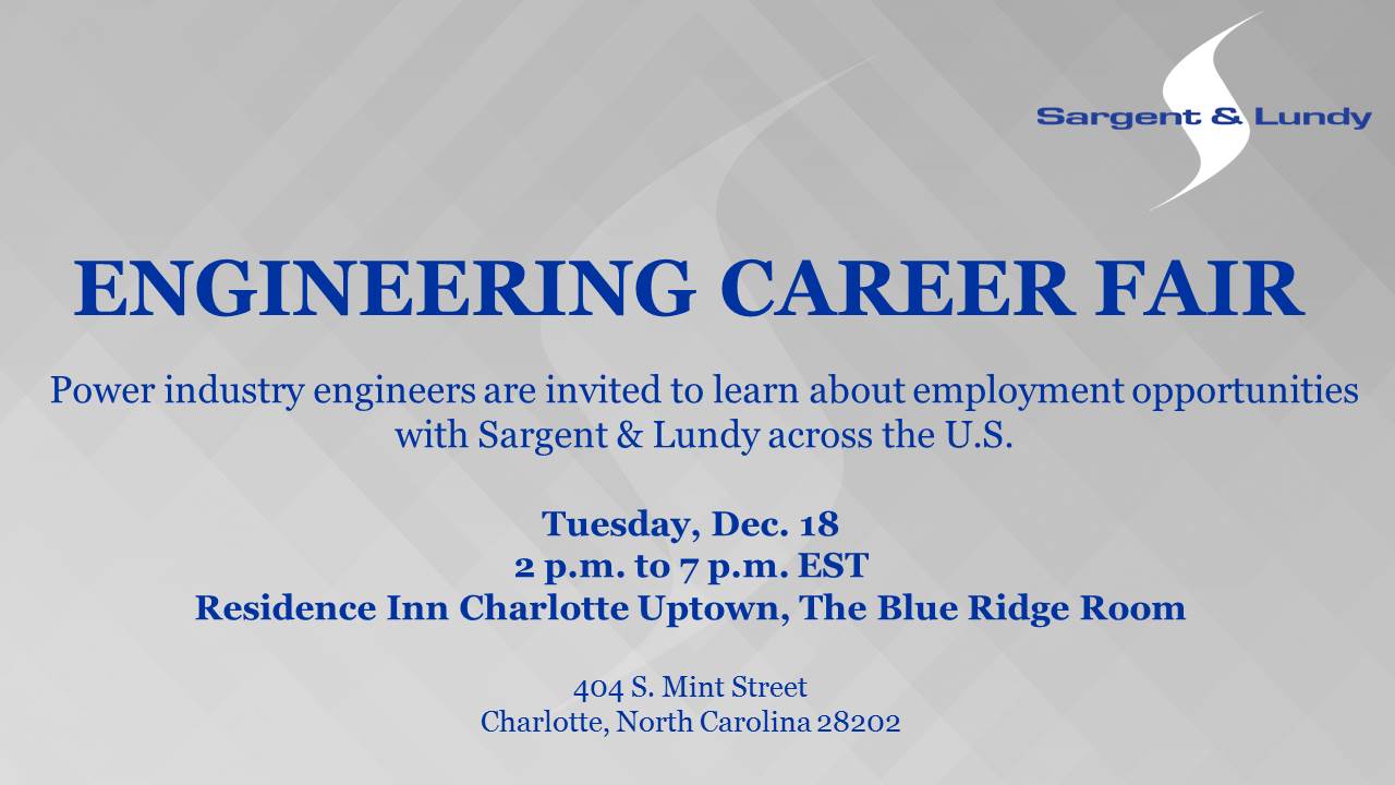 Sargent & Lundy Career Fair