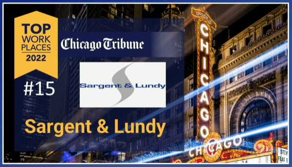 Sargent & Lundy | Chicago Top Workplaces 2022