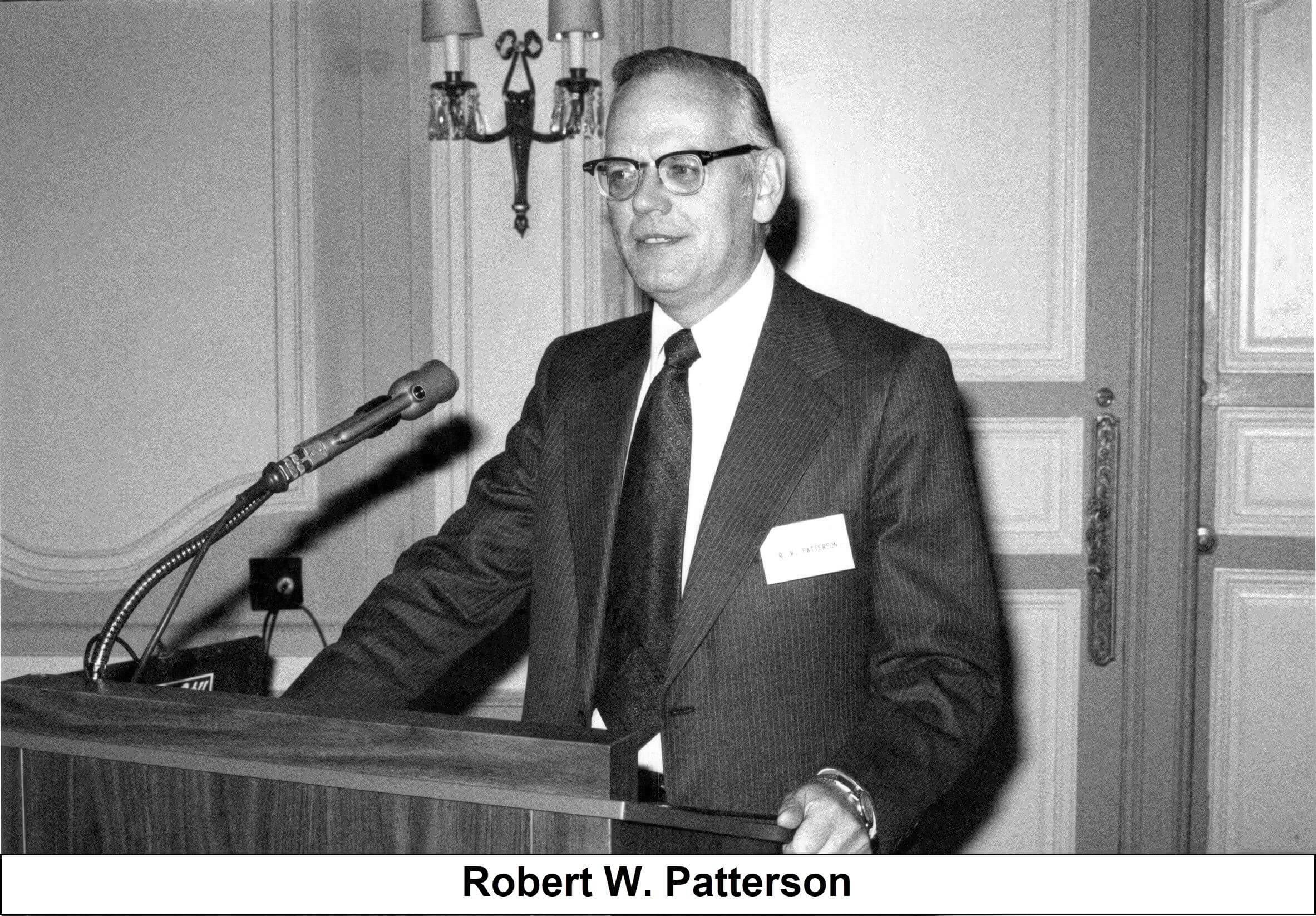 Sargent & Lundy Robert W. Patterson BW caption