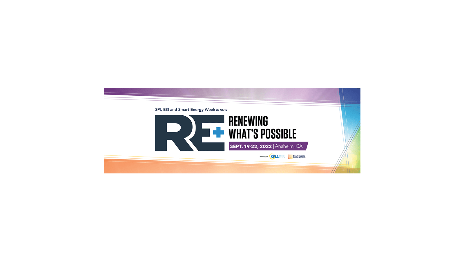 Sargent & Lundy RE+ Banner