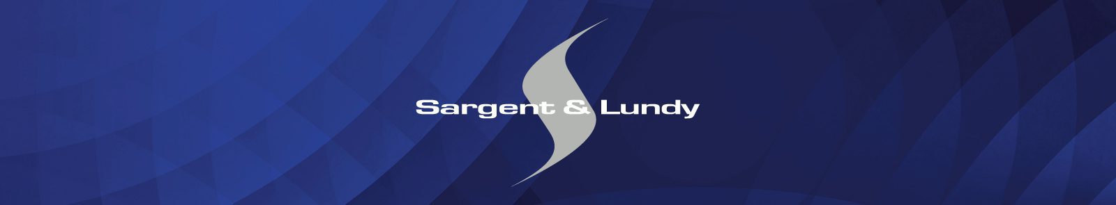 Sargent & Lundy blue circle banner