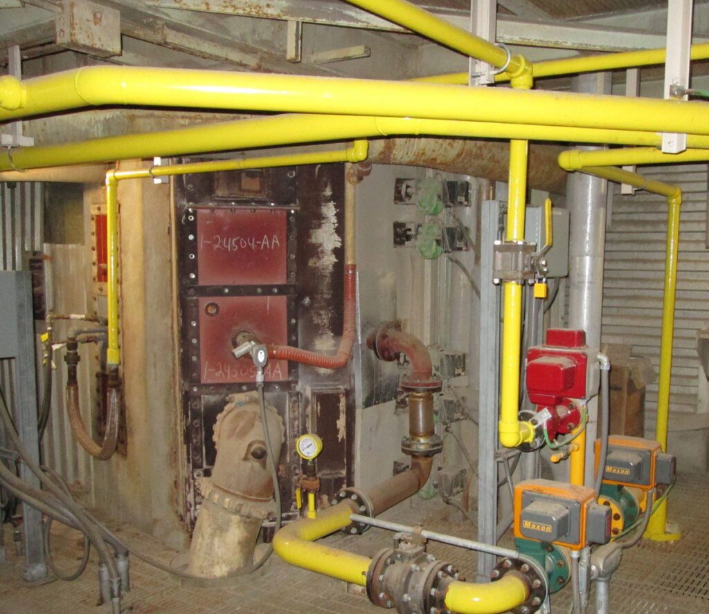 Coal-to-gas conversion of steam electric plant in Ames, Iowa.