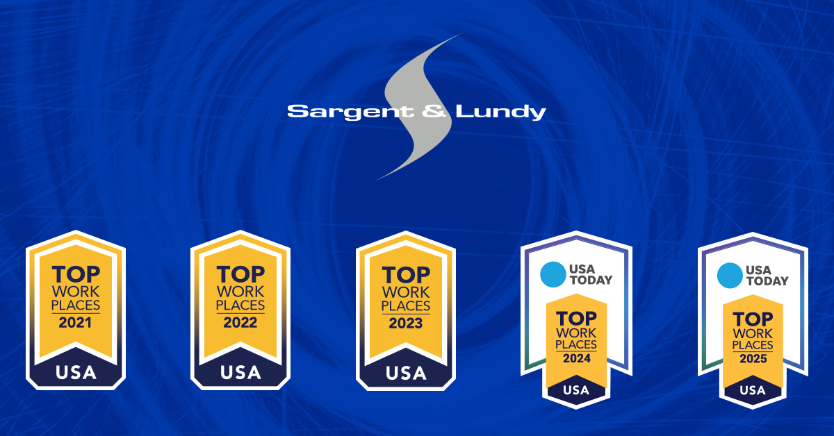 USA TODAY Highlights What Makes Sargent & Lundy a Winning Workplace