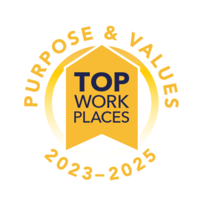 Top Workplaces Spring Culture Excellence Awards icon for Purpose & Values