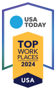 USA Top Workplaces 2024 badge