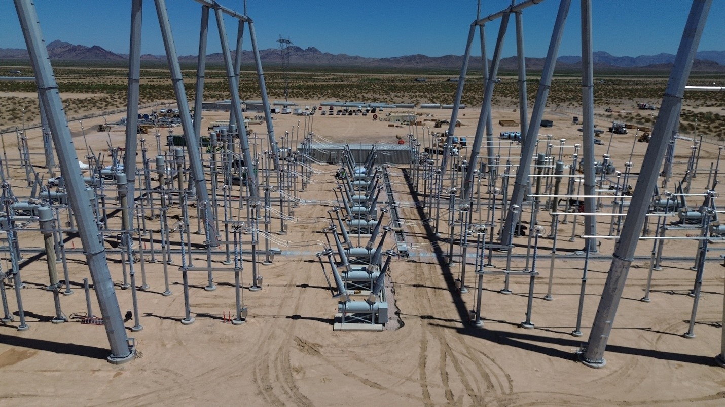 Cielo Azul Switchyard in La Paz, Arizona