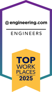 Top Workplaces 2025 Engineering.com badge