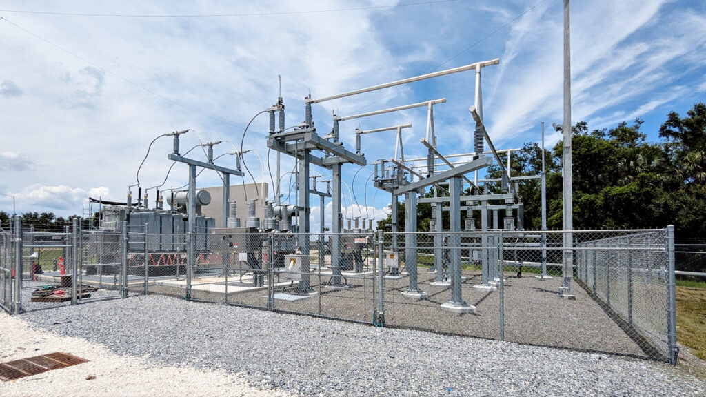 Substation at MacDill AFB.
