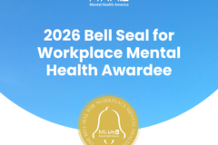 Mental Health America Gold Bell Seal 2026