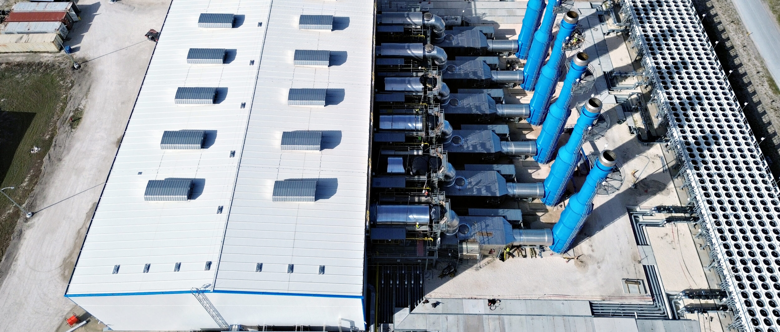 Aerial view of Lakeland Electric's RICE McIntosh facility.