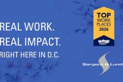 2026 Top Workplaces Washington D.C. | Sargent & Lundy