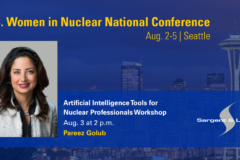 Sargent & Lundy U.S. Women in Nuclear conference graphic
