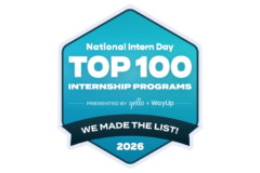 2026 Top 100 Internship Programs badge